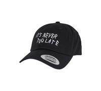 Mister Tee Cappello da baseball 'Never Too Late' nero / bianco Uomo Mister Tee 55-60