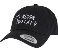 Mister Tee Cappello da papà Never Too Late MT3905 Einheitsgröße Nero