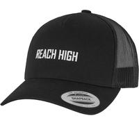 Mister Tee Cappello retro Trucker Reach High MT3835 Einheitsgröße Nero