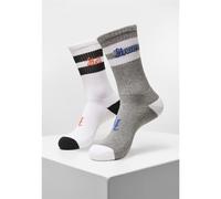 Mister Tee Cielo Chiaro Calzini 2-Pack Calze Unisex da Sport