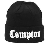 Mister Tee Compton Beanie, Cappello Unisex, Black, One Size