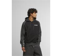 Mister Tee Compton Wording Emb Raglan Hoody MT3922 M Nero