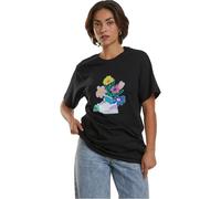 Mister Tee Damen Ladies Flower Sneaker Tee