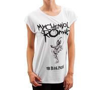 Mister Tee Damen Ladies My Chemical Romace Black Parade Cover T-Shirts, White, L