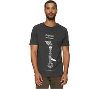 Mister Tee Depresso Tee, T-Shirt Uomo, Charcoal,