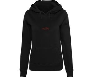 Mister Tee Donna L'amore è cieco L'amore è crudele Felpa con cappuccio MST053 XS Nero