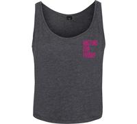 Mister Tee Donna Waiting For Friday Box Tank XS Grigio