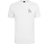 Mister Tee Easy Sign Tee White 5XL Bianco