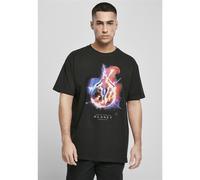 Mister Tee Elettrico Planet Oversize Té Maglia Top T Shirt Stampa Galaxy Uomo