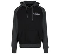 Mister Tee Felpa 'Compton' nero / nero sfumato / bianco Uomo Mister Tee XL