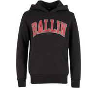 Mister Tee Felpa con cappuccio Ballin Kids MT1488K 158/164 Nero