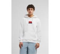 Mister Tee Felpa con cappuccio California Bear Patch MT3691 5XL Bianco