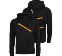 Mister Tee Felpa con cappuccio con lacci XS Nero