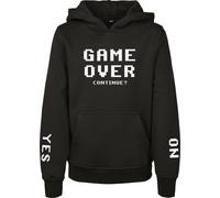 Mister Tee Felpa con cappuccio da bambino Game Over 158/164 Nero