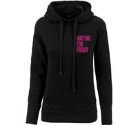 Mister Tee Felpa con cappuccio da donna Waiting For Friday XS Nero