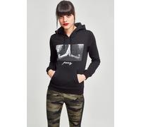 Mister Tee Felpa con cappuccio Pray Donna Nero L
