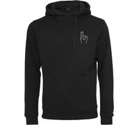 Mister Tee Easy Sign Hoody, Felpa con Cappuccio, Uomo, Nero (Black), XXL