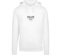 Mister Tee Mt3031-Felpa Give Yourself Time Felpa con Cappuccio, Bianco, L Uomo