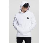 Mister Tee Felpa con cappuccio LA Hoody White L Bianco