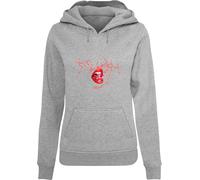 Mister Tee Felpa con cappuccio Muah da donna MST047 S Grigio
