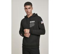 Mister Tee Felpa con cappuccio NASA Def inition Hoody Nero XS Nero