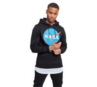 Felpa con cappuccio Mister Tee Nasa Noir L