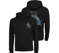 Mister Tee Felpa con cappuccio Paris 3XL Nero