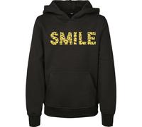 Mister Tee Felpa con cappuccio Smile Box gialla per bambini 134/140 Nero