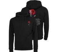 Mister Tee Wild Rose Hoodie Nero XL Uomo