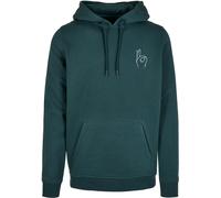 Mister Tee Felpa Easy Sign con cappuccio verde bottiglia XXL Verde