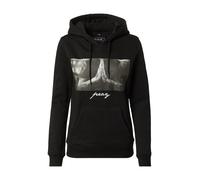 Mister Tee Felpa 'Pray' grigio chiaro / nero / bianco Donna Mister Tee S