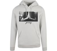 Mister Tee Felpa Pray Hoody Lightasphalt M Grigio