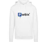 Mister Tee Pushin P Hoodie Bianco XS Uomo