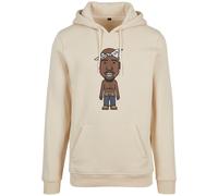 Mister Tee La Sketch Hoodie Beige XL Uomo