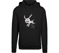 Mister Tee Felpa 'Walk In The Dark' rosso / nero / bianco Uomo Mister Tee XL rosso / nero / bianco