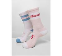 Mister Tee Fiducia Wanted Calzini 2-Pack Calzini Calze Calzini da Sport Scritta