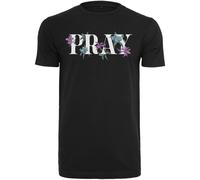 Mister Tee Fiore Pray Té Uomo T-Shirt Prega Fiori Cotone Jersey Stampa
