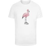Mister Tee Flamingo Baller Tee Scarpe da Ginnastica Cotone Jersey Uomo Nuovo