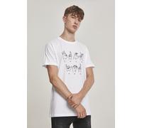 Mister Tee FU Sign Language Tee White XS Bianco