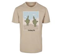 Mister Tee Fucking Vita Tee Sabbia Cactus Deserto 0-Bock Girocollo Corta