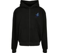 Mister Tee Giacca di felpa blu / nero Uomo Mister Tee XXL