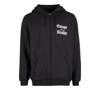 Mister Tee Giacca di felpa nero / bianco Uomo Mister Tee S