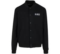 Mister Tee Giacca di mezza stagione 'Los Angeles Heavy Tonal College' nero / bianco Uomo Mister Tee L nero / bianco
