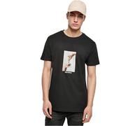 Mister Tee God Given Pizza Tee, T-Shirt Uomo, Black,