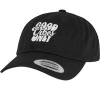 Mister Tee Good Vibes Only Basso profilo Cotton Twill MT3547 Einheitsgröße Nero