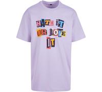 Mister Tee Hate It O Love It Oversize Tee Cotone Odio Amore Jersey