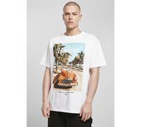 Mister Tee Havana Vibe Oversize Té Maglia Top T Shirt Spiaggia Palme Auto Car