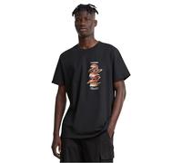 Mister Tee Herren A Burger Tee T-Shirt, Black, XXL