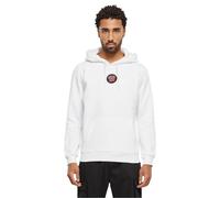 Mister Tee Herren Ballin 23 Patch Hoody XS White