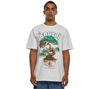 Mister Tee Herren Bonsai Heavy Oversize Tee M White